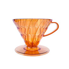 Cargar imagen en el visor de la galería, Hario V60 Plastic Coffee Dripper 02 in Colors
